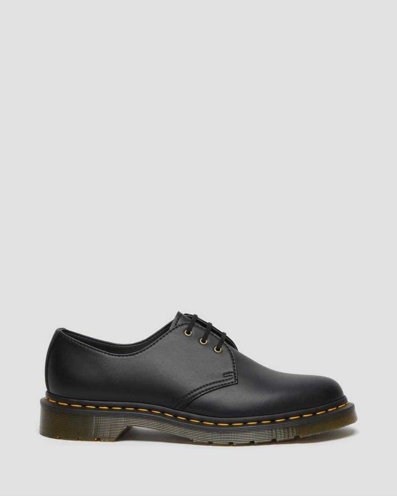 Dark Brown DR Martens Vegan 1461 Felix Oxford Shoes | 9532ROPDE