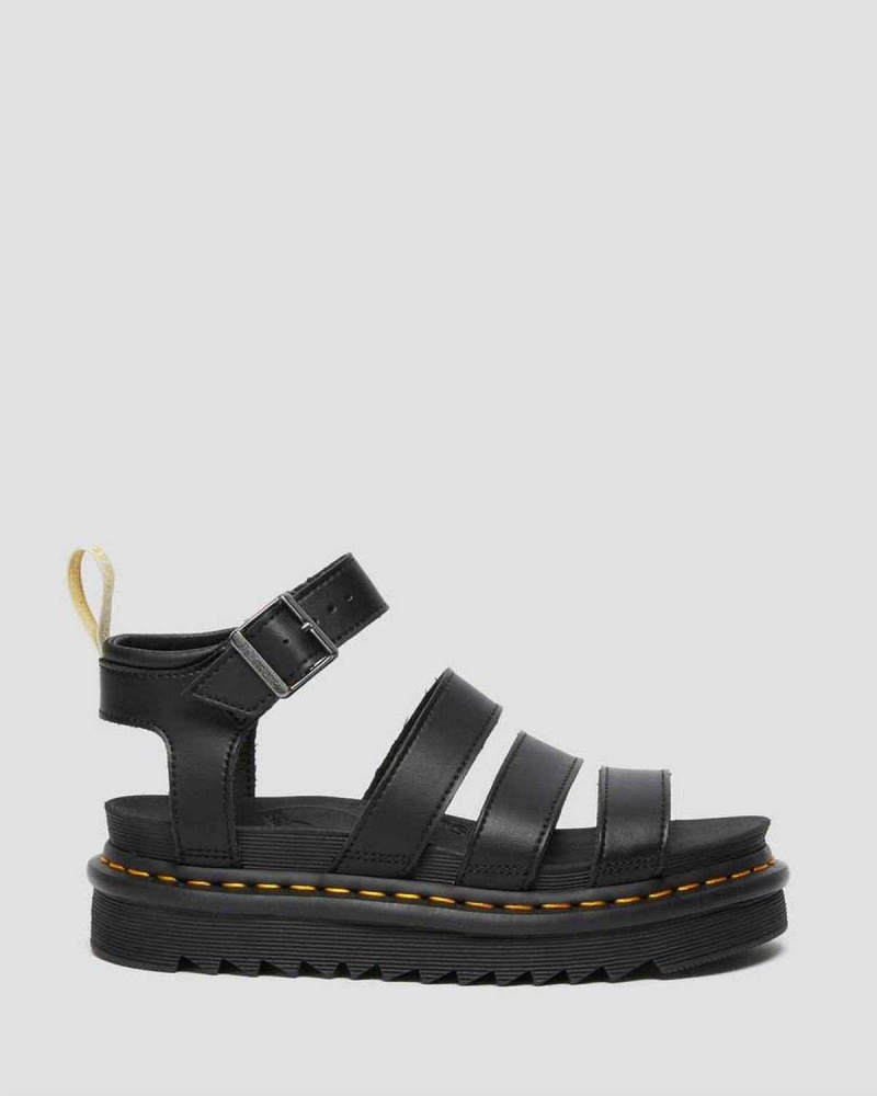 Green DR Martens Vegan Blaire Felix Gladiator Sandals | 9806TPMAN