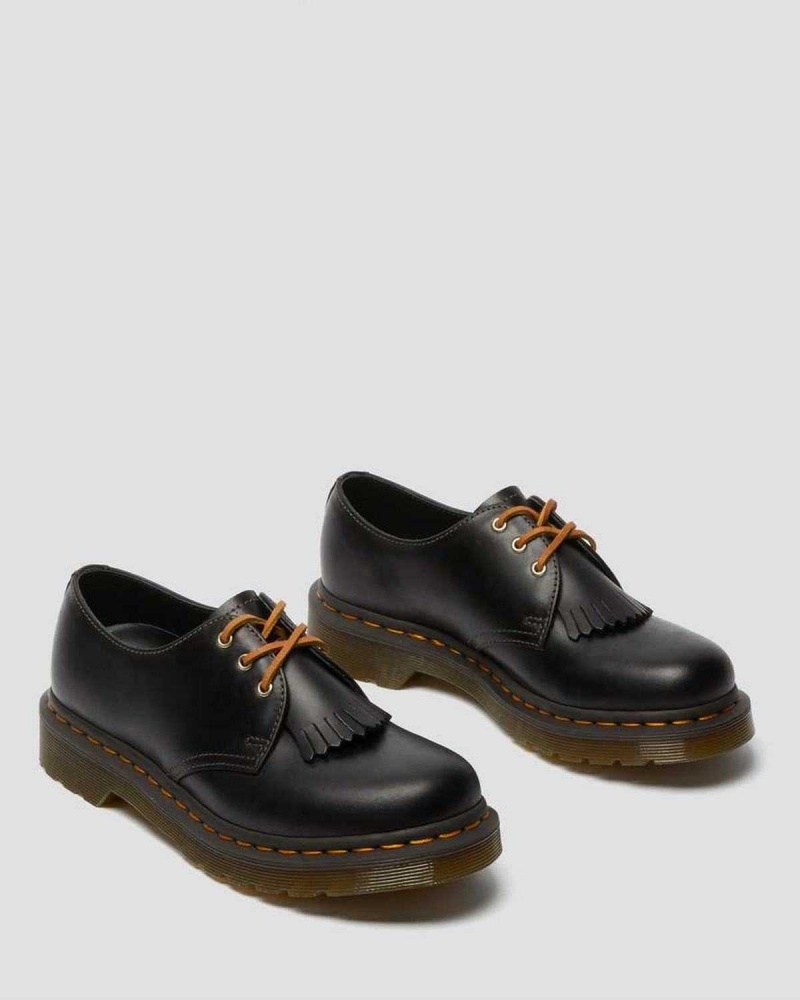 Patent Lamper DR Martens 1461 Abruzzo Leather Oxford Shoes | 4860CTXJM