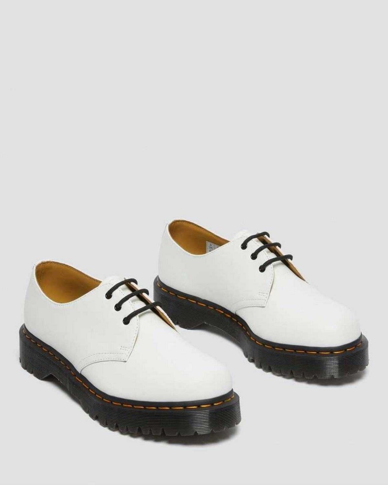 Pink DR Martens 1461 Bex Smooth Leather Oxford Shoes | 0873TJXUS