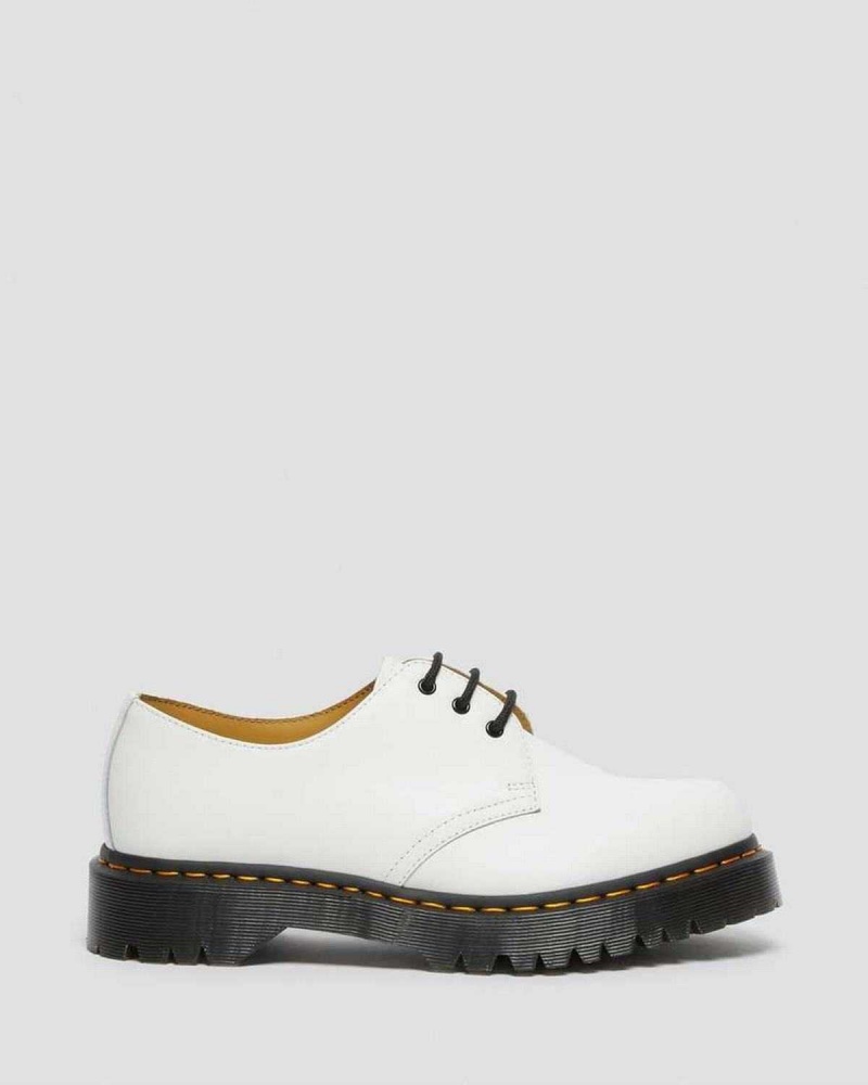 Pink DR Martens 1461 Bex Smooth Leather Oxford Shoes | 0873TJXUS