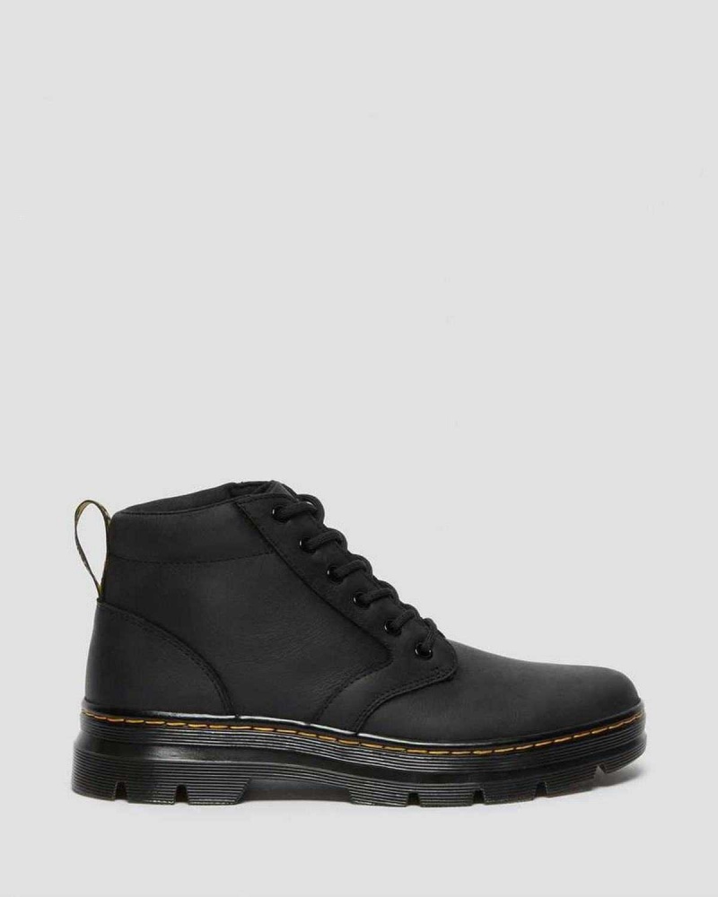 Red DR Martens Bonny Leather Casual Boots | 7146OGFWD